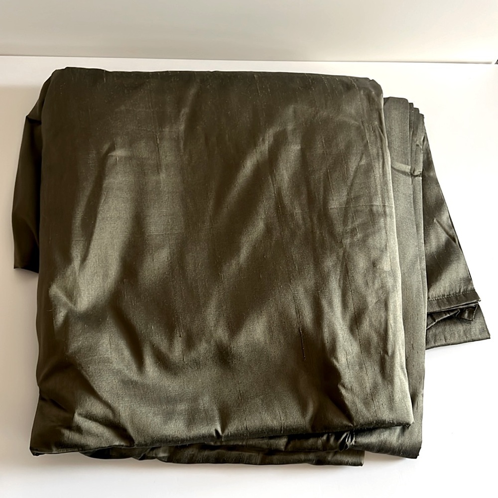 Pottery Barn Silk Dupioni Drape